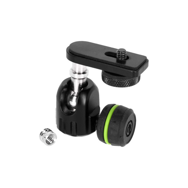 Gravity MS QT CAM 1 B - gömbcsukló, kamera adapter talppal, 3/8”(1/4”) anya és 1/4” apa menettel Gravity MS QT CAM 1 B - gömbcsukló, kamera adapter talppal, 3/8”(1/4”) anya és 1/4” apa menettel
