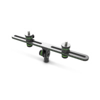 Gravity MS STB 01 PRO - mikrofontartó T bar, a beéllítást segítő ORTF jelölésekkel, fekete Gravity MS STB 01 PRO - mikrofontartó T bar, a beéllítást segítő ORTF jelölésekkel, fekete