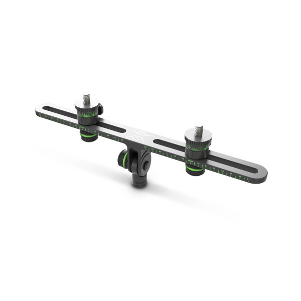 Gravity MS STB 01 PRO - mikrofontartó T bar, a beéllítást segítő ORTF jelölésekkel, fekete Gravity MS STB 01 PRO - mikrofontartó T bar, a beéllítást segítő ORTF jelölésekkel, fekete