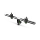 Gravity MS STB 01 PRO - mikrofontartó T bar, a beéllítást segítő ORTF jelölésekkel, fekete Gravity MS STB 01 PRO - mikrofontartó T bar, a beéllítást segítő ORTF jelölésekkel, fekete