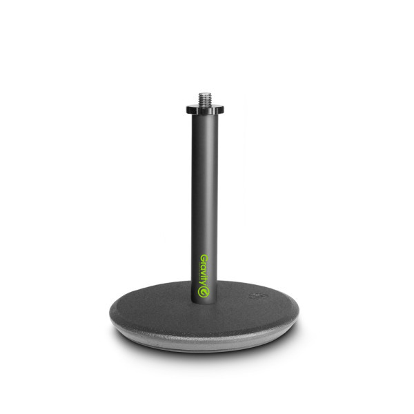 Gravity MS T 01 B - mikrofonállvány, asztali, 3/8”-os csavarral, gégecsőhöz, mikrofonhoz, fekete Gravity MS T 01 B - mikrofonállvány, asztali, 3/8”-os csavarral, gégecsőhöz, mikrofonhoz, fekete