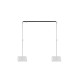 Gravity PAD T - vízszintes teleszkópos cső a Pipe and Drape függönyrendszerhez, 1900-3500 mm között állítható Gravity PAD T - vízszintes teleszkópos cső a Pipe and Drape függönyrendszerhez, 1900-3500 mm között állítható