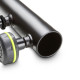 Gravity SA VARI®-TILT - hangfalállvány adapter, változtatható dőlésszögű 35 mm-es hangfalállvány vég, fekete