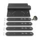 Gravity SA VESA 1 - hangfalállvány VESA adapter, 35 mm-es hangfaltartó rúdra szerelhető LCD TV monitor tartó, szabványos VESA rögzítőpontokkal, fekete Gravity SA VESA 1 - hangfalállvány VESA adapter, 35 mm-es hangfaltartó rúdra szerelhető LCD TV monitor tartó, szabványos VESA rögzítőpontokkal, fekete