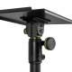 Gravity SP 3102 - hangfalállvány, asztali állvány stúdiómonitorhoz, fekete