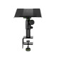 Gravity SP 3102 TM - hangfalállvány, asztal szélére rögzíthető állvány stúdiómonitorhoz, fekete Gravity SP 3102 TM - hangfalállvány, asztal szélére rögzíthető állvány stúdiómonitorhoz, fekete