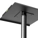 Gravity SP 3202 CS B - hangfalállvány, stúdiómonitorhoz, négyszögletes acél talppal, fekete Gravity SP 3202 CS B - hangfalállvány, stúdiómonitorhoz, négyszögletes acél talppal, fekete