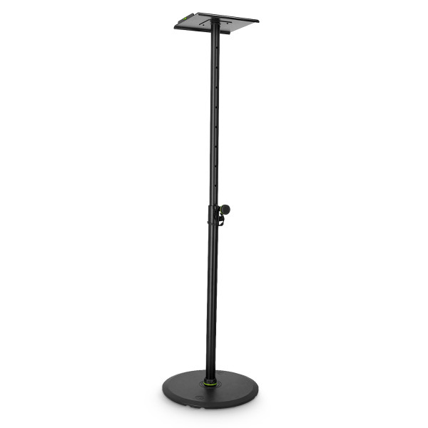 Gravity SP 3202 LR B - hangfalállvány, stúdiómonitorhoz, kerek acél talppal, fekete