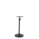 Gravity SP 3202 LR B - hangfalállvány, stúdiómonitorhoz, kerek acél talppal, fekete