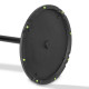 Gravity SP 3202 LR B - hangfalállvány, stúdiómonitorhoz, kerek acél talppal, fekete