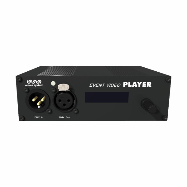 Waves System EVP 380 Event Video Player mkII - Show Control, 4K audió/videó lejátszó és műsorvezérlő hanghoz, képhez, fényhez