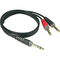 Klotz AY1-0600 - Y inzert kábel, JACK-JACK, 6 m