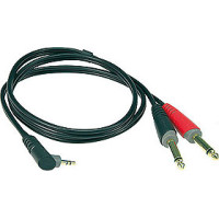 Klotz AY5A0100 - Y kábel, JACK-JACK, 1 m