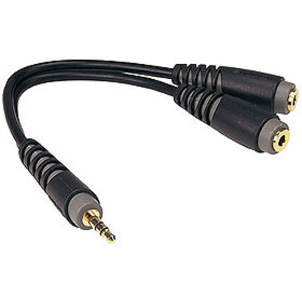 Klotz AYB-4 - Y adapter kábel, JACK-JACK, 0,2 m