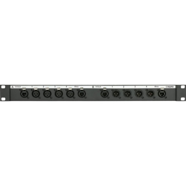 Klotz CLAES44R - CATLink 2 x négycsatornás mikrofon/vonal/AES stagebox Klotz CLAES44R - CATLink 2 x négycsatornás mikrofon/vonal/AES stagebox