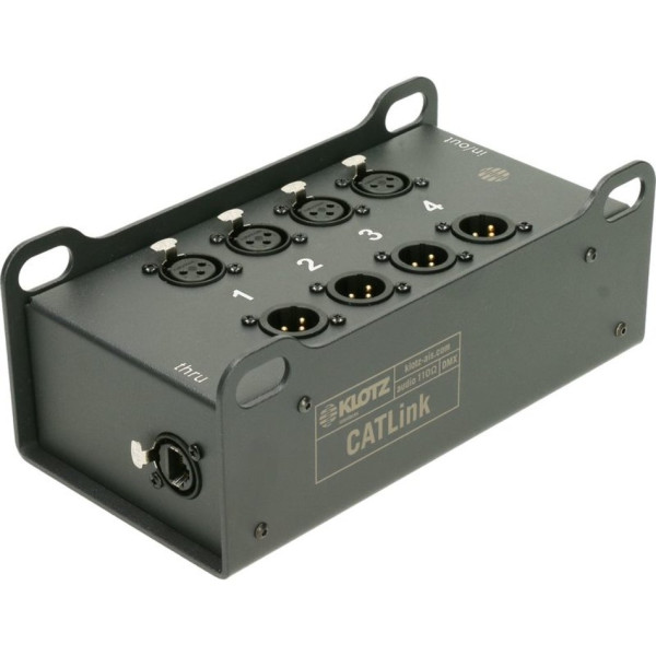 Klotz CLAES44T - CATLink négycsatornás mikrofon/vonal/AES stagebox