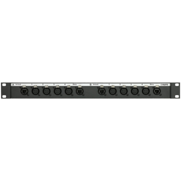 Klotz CLDMX204R - CATLink 2 x négycsatornás DMX stagebox
