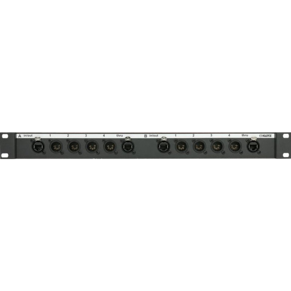 Klotz CLDMX240R - CATLink 2 x négycsatornás DMX stagebox