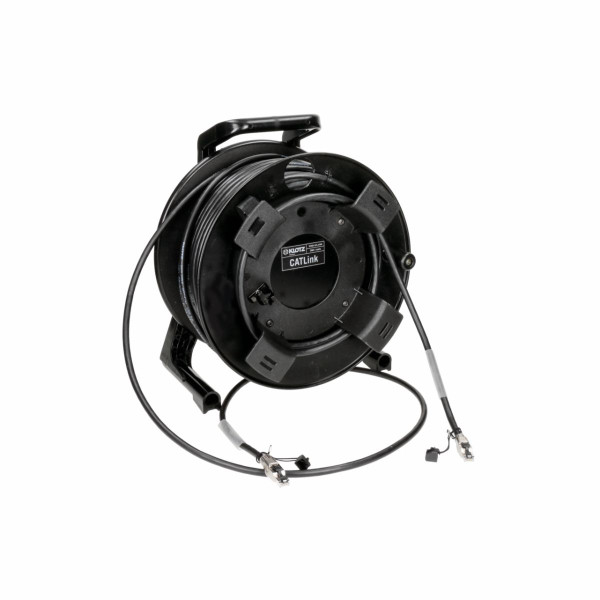 Klotz CP7LRRPW10000 - CAT7 (S/FTP) Flex LongRun hálózati kábel, professzionális árnyékolt RJ45 CAT6a csatlakozók, Schill dobon, 100 m.