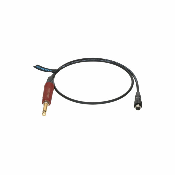 Klotz KSH-305PSP - prémium hangszerkábel a Shure bodypack adókhoz, mini csavaros XLR 4p - monó 6,35 SILENT jack, aranyozott Klotz KSH-305PSP - prémium hangszerkábel a Shure bodypack adókhoz, mini csavaros XLR 4p - monó 6,35 SILENT jack, aranyozott