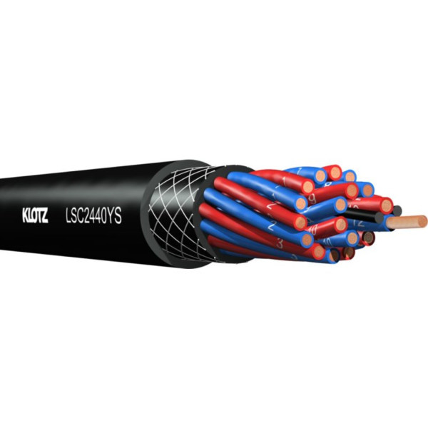 Klotz LSC2440YS - multicore hangfalkábel, 24x4 mm, 100 m Klotz LSC2440YS - multicore hangfalkábel, 24x4 mm, 100 m