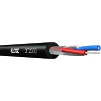 Klotz OT2000 - OmniTRANS AES/EBU (DMX) 2x0,22 mmmobil kábel, a gyári kiszereléstől eltérő hosszban Klotz OT2000 - OmniTRANS AES/EBU (DMX) 2x0,22 mmmobil kábel, a gyári kiszereléstől eltérő hosszban
