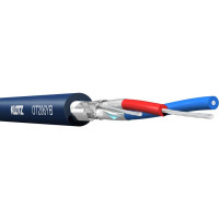 Klotz OT206YB - OmniTRANS AES/EBU (DMX) 2x0,22 mm színpadi mobil kábel, PVC, kék, a gyári kiszereléstől eltérő hosszban