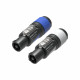 Klotz PT2-BA-0010 - hálózati kábel, TITANEX H07RN-F 3x2,5 mm2, Neutrik NAC3FXXA- NAC3FXXB csatlakozók, 1 m Klotz PT2-BA-0010 - hálózati kábel, TITANEX H07RN-F 3x2,5 mm2, Neutrik NAC3FXXA- NAC3FXXB csatlakozók, 1 m