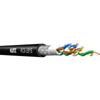 Klotz RC5-LB1S - RamCAT-Flex - árnyékolt, S/UTP mobil kábel, PUR, fekete, a gyári kiszereléstől eltérő hosszban