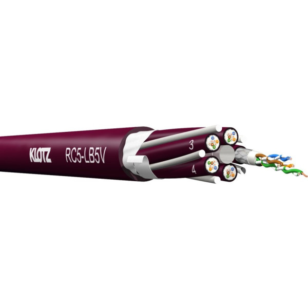 Klotz RC5-LB5V.050 - RamCAT-Flex - árnyékolt, S/UTP mobil csoportkábel, 50 m Klotz RC5-LB5V.050 - RamCAT-Flex - árnyékolt, S/UTP mobil csoportkábel, 50 m
