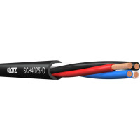 Klotz SCH4025-D.030 - multicore installációs tűzálló hangfalkábel, 4x2,5 mm, 30 m