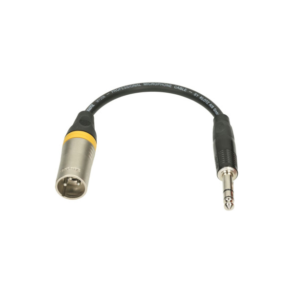 Klotz XLR-MP6.3 - JACK-XLR kábel, 0,2 m