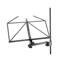 König & Meyer 11505 - kottatartó, állványra szerelhető összecsukható, max. 30 mm vastag anyagra csatlakoztatható