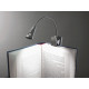 König & Meyer 12242 - kottalámpa - Flex Light 1x2 LED (1150 lux), csíptethető, elemmel vagy AC adaprel táplálható, flexibilis nyakkal, fekete König & Meyer 12242 - kottalámpa - Flex Light 1x2 LED (1150 lux), csíptethető, elemmel vagy AC adaprel táplálható, flexibilis nyakkal, fekete