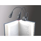 König & Meyer 12245 - kottalámpa - Double4 Flex Light 2x4 LED (2x1700 lux), csíptethető, elemmel és a tartozék AC adaprel táplálható,fekete König & Meyer 12245 - kottalámpa - Double4 Flex Light 2x4 LED (2x1700 lux), csíptethető, elemmel és a tartozék AC adaprel táplálható,fekete