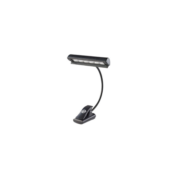 König & Meyer 12248 - kottalámpa - Concert Flex Light 1x6 LED-es, csíptethető, elemmel vagy AC adaprel táplálható, flexibili, hordtáskával, fekete König & Meyer 12248 - kottalámpa - Concert Flex Light 1x6 LED-es, csíptethető, elemmel vagy AC adaprel táplálható, flexibili, hordtáskával, fekete