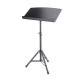 König & Meyer 12333 - karmesteri "Orchestra" kottaállvány pult, 800 x 400 mm, fekete bükk, a 12330 és a 12331 alapegységekhez König & Meyer 12333 - karmesteri "Orchestra" kottaállvány pult, 800 x 400 mm, fekete bükk, a 12330 és a 12331 alapegységekhez