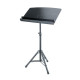 König & Meyer 12335 - karmesteri "Orchestra" kottaállvány pult, 800 x 465 mm, irattartóval, fekete bükk, a 12330 és a 12331 alapegységekhez König & Meyer 12335 - karmesteri "Orchestra" kottaállvány pult, 800 x 465 mm, irattartóval, fekete bükk, a 12330 és a 12331 alapegységekhez
