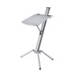 König & Meyer 12386 - Ovation Pro előadói pulpitus 2 mikrofonhoz előkészített, elegáns szónoki pult, extrudált alumíniumból, ezült König & Meyer 12386 - Ovation Pro előadói pulpitus 2 mikrofonhoz előkészített, elegáns szónoki pult, extrudált alumíniumból, ezült