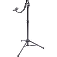 König & Meyer 14765 - állvány gitárjátékhoz elektromos gitárhoz, állítható szögű és magasságú, fekete