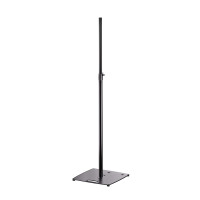 König & Meyer 24653 - világítás/hangfal állvány - talp: 489 x 489 mm 3 rögzítési ponttal, magasság: 1400-2400 mm, fekete