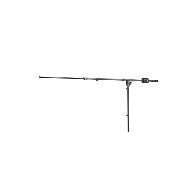 König & Meyer 25530 - gém - extra hosszú, ellensúllyal felszerelt, 870 és 1550 mm között állítható, fekete