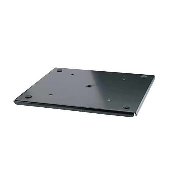 König & Meyer 26749 - tálca monitorállványra - 245x205 mm, 3/8"-os menetben végződő állványokhoz, fekete König & Meyer 26749 - tálca monitorállványra - 245x205 mm, 3/8"-os menetben végződő állványokhoz, fekete