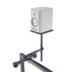 König & Meyer 26749 - tálca monitorállványra - 245x205 mm, 3/8"-os menetben végződő állványokhoz, fekete König & Meyer 26749 - tálca monitorállványra - 245x205 mm, 3/8"-os menetben végződő állványokhoz, fekete