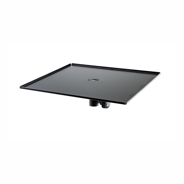 König & Meyer 26753 - tálca állványra - kivetítőhöz 420 x 380 mm, fekete