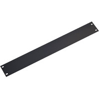 König & Meyer 28210 - 1 U, alumínium előlap 2 mm vastag, furatlan, fekete König & Meyer 28210 - 1 U, alumínium előlap 2 mm vastag, furatlan, fekete