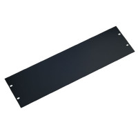König & Meyer 28230 - 3 U, alumínium előlap 2 mm vastag, furatlan, fekete König & Meyer 28230 - 3 U, alumínium előlap 2 mm vastag, furatlan, fekete