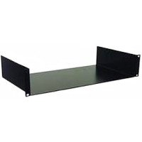 König & Meyer 28482 - rack tálca, 19'' 2 U/380 mm, feketére festve