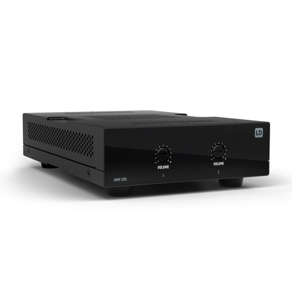 LD Systems AMP 205 - installációs végerősítő - 2 x 50W/4 Ohm, D-osztályú