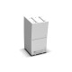 LD Systems CURV 500 DSAT W - hordozható array rendszer dupla szatellit hangfal, fehér